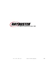 Preview for 119 page of Duratech HAYBUSTER 107C DRILL Operating Instructions And Parts Manual