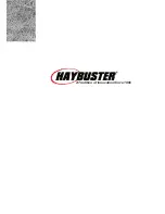 Предварительный просмотр 2 страницы Duratech Haybuster 3106 ROCK-EZE Operating Instructions And Parts List Manual