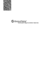 Preview for 2 page of Duratech HD-8 V Series Operating Instructions Manual