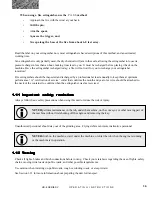 Preview for 23 page of Duratech HD-8 V Series Operating Instructions Manual