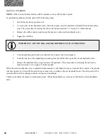 Preview for 56 page of Duratech HD-8 V Series Operating Instructions Manual