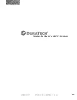 Preview for 91 page of Duratech HD-8 V Series Operating Instructions Manual