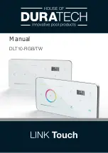 Duratech Link Touch Manual preview