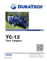 Duratech TC-12 Operating Instructions And Parts Reference preview