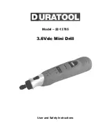 Предварительный просмотр 1 страницы Duratool 22-13785 User Instructions