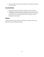 Preview for 8 page of Duratool 22-13810 User Manual