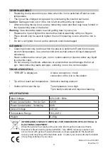 Preview for 4 page of Duratool D00671 Quick Start Manual