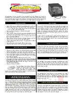 Preview for 1 page of Duratrax IntelliPeak Manual