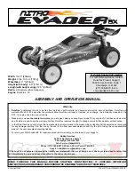 Duratrax Nitro Evader BX Assembly And Operation Manual предпросмотр