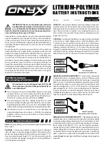 Duratrax onyx DTXC1864 Instructions preview