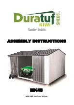 Duratuf KIWI MK4B Assembly Instructions Manual предпросмотр