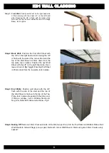 Preview for 8 page of Duratuf KIWI SHEDS KS1 Assembly Instructions Manual