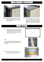 Preview for 13 page of Duratuf KIWI SHEDS MK4A Assembly Instructions Manual