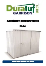 Duratuf Garrison PL84 Assembly Instructions Manual preview