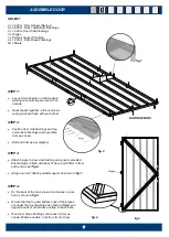 Preview for 8 page of Duratuf Garrison PL84 Assembly Instructions Manual