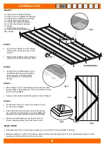 Preview for 8 page of Duratuf Gurdian Sheds GG101 Assembly Instructions Manual