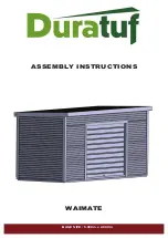 Duratuf Milford Assembly Instructions Manual preview