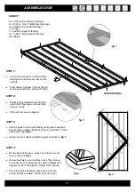 Предварительный просмотр 7 страницы Duratuf Sentry Sheds SL1515 Assembly Instructions Manual