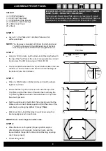 Предварительный просмотр 10 страницы Duratuf SG3025 Assembly Instructions Manual