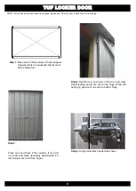 Preview for 8 page of Duratuf TUF LOCKER Assembly Instructions Manual