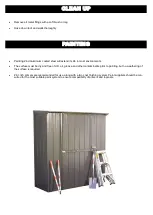 Preview for 11 page of Duratuf TUF LOCKER Assembly Instructions Manual