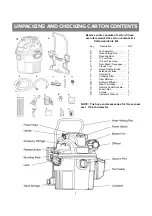 Предварительный просмотр 5 страницы DURAVAC CVWM510 Operator'S Manual