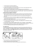 Предварительный просмотр 7 страницы DURAVAC CVWM510 Operator'S Manual