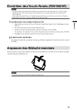 Preview for 28 page of DuraVision FDX1502N Setup Manual