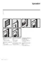 Preview for 50 page of DURAVIT 2nd floor 2F 856C Mounting Instructions