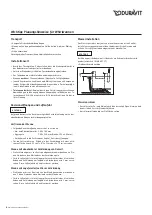 Preview for 3 page of DURAVIT 2nd floor 760074 Mounting Instructions