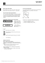 Preview for 4 page of DURAVIT 700318000000090 Installation Instructions Manual