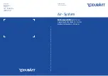 DURAVIT Air-System Operating Instructions Manual preview