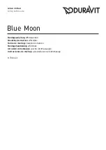 DURAVIT Blue Moon 710143 Mounting Instruction preview