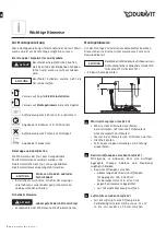 Preview for 4 page of DURAVIT Blue Moon 760143 Mounting Instructions