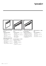 Предварительный просмотр 50 страницы DURAVIT Delos DL 020C Mounting Instructions