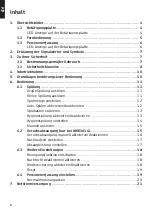 Preview for 3 page of DURAVIT DuraSystem A2 Operating Instructions Manual