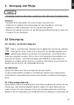 Preview for 28 page of DURAVIT DuraSystem A2 Operating Instructions Manual