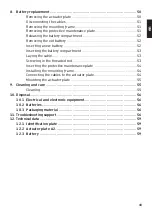 Preview for 34 page of DURAVIT DuraSystem A2 Operating Instructions Manual