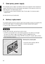 Preview for 51 page of DURAVIT DuraSystem A2 Operating Instructions Manual