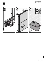 Предварительный просмотр 39 страницы DURAVIT DuraSystem WD4001 000 000 Mounting Instructions