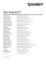 Предварительный просмотр 1 страницы DURAVIT DuraSystem WD5003 Mounting Instructions