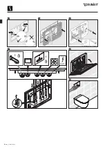 Предварительный просмотр 6 страницы DURAVIT DuraSystem WD5003 Mounting Instructions