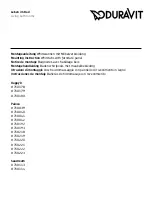 Preview for 1 page of DURAVIT Happy D 710178 Mounting Instruction