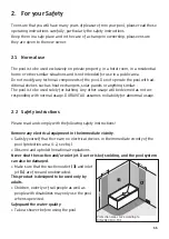 Preview for 11 page of DURAVIT Pool Operating Instructions Manual