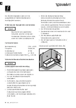 Preview for 6 page of DURAVIT Sensor 1 SE1090007 Instructions For Mounting And Use