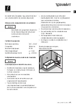 Preview for 15 page of DURAVIT Sensor 1 SE1090007 Instructions For Mounting And Use