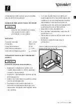 Preview for 21 page of DURAVIT Sensor 1 SE1090007 Instructions For Mounting And Use