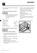 Preview for 48 page of DURAVIT Sensor 1 SE1090007 Instructions For Mounting And Use