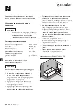 Preview for 66 page of DURAVIT Sensor 1 SE1090007 Instructions For Mounting And Use