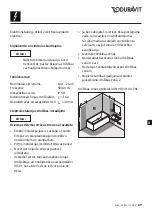 Preview for 69 page of DURAVIT Sensor 1 SE1090007 Instructions For Mounting And Use